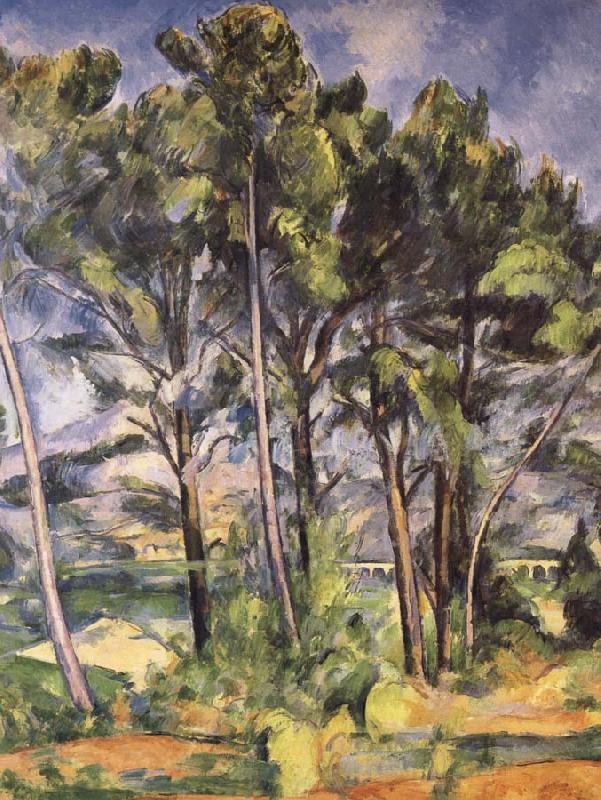 Paul Cezanne Aqueduct Germany oil painting art